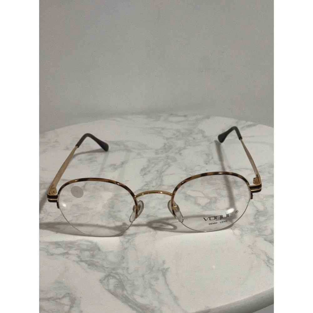 Vogue Firenze‎ W281/O Eyeglass Frames 49-21-140 Gold Tortoise *READ